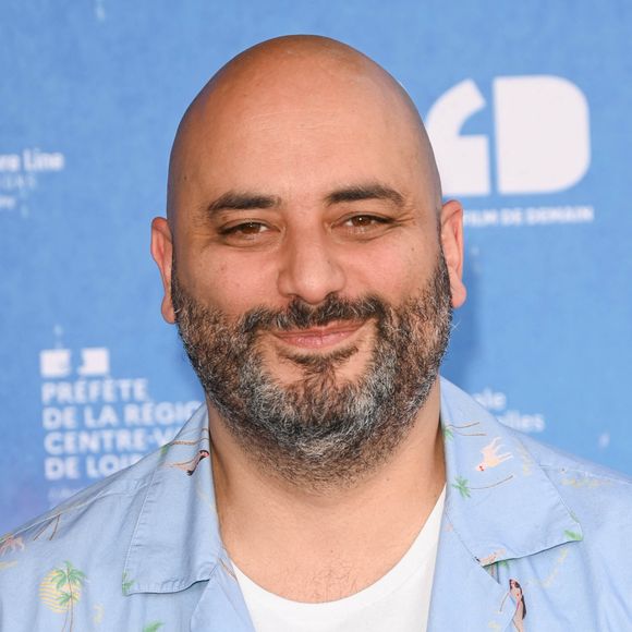 Jérôme Commandeur au photocall de la première édition du Festival du Film de Demain au Ciné Lumière à Vierzon, France, le 4 juin 2022. © Coadic Guirec/Bestimage