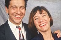 Virginie Lemoine et Laurent Gerra dans "Studio Gabriel"