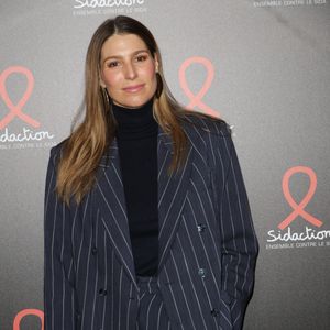 Laury Thilleman (Miss France 2011) au photocall de la soirée de lancement du Sidaction 2025 au Lido à Paris le 3 mars 2025.
© Coadic Guirec/Bestimage