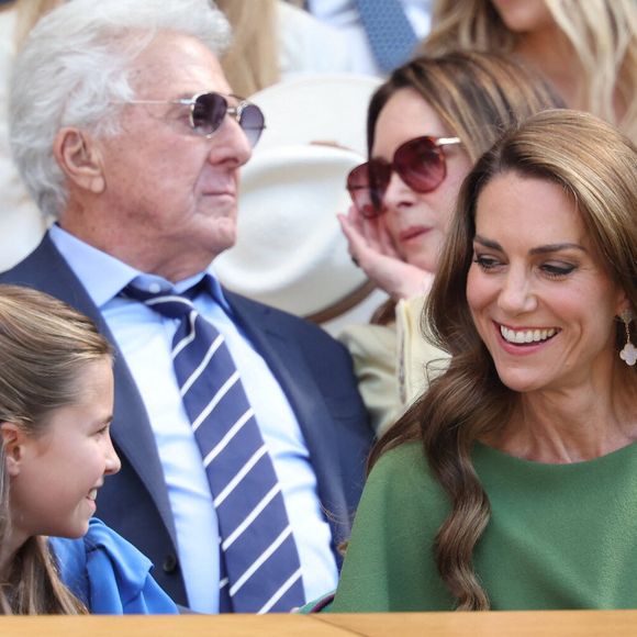 La princesse Charlotte et Kate Middleton à Wimbledon, le 12 juillet 2026.

© Mirrorpix / Bestimage