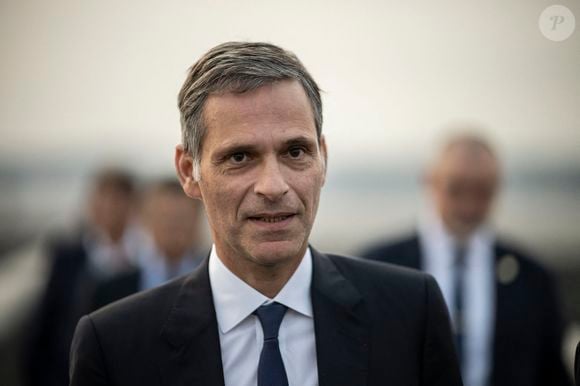 Rodolphe Saadé, directeur général de Compagnie maritime d’affrètement - Le président Emmanuel Macron arrive au Mucem (Musée des civilisations de l'Europe et de la Méditerranée) à Marseille le 27 juin 2023.

© Eliot Blondet / Pool / Bestimage