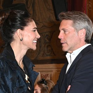Adriana Abascal et son compagnon le prince Emmanuel-Philibert de Savoie - Concerto pour la paix de Omar Harfouch dans la chambre de députés à Rome en Italie le 29 avril 2025. © SGP / BESTIMAGE