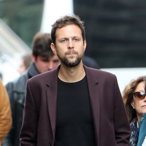 Pierre Rochefort (fils de Jean Rochefort et Nicole Garcia) lors des obsèques de Jean Rochefort en l'église Saint-Thomas d'Aquin à Paris, le 13 octobre 2017.
AGENCE / BESTIMAGE