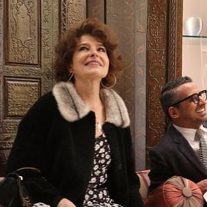 Exclusif - Fanny Ardant , invitée par l'institut français,  donne une représentation de "Hiroshima mon amour" au théâtre Al-Bustan à Beyrouth le 28 février 2019. Le 27 février un dîner était donné par le cercle des amis de la culture française à la résidence des pins. L'actrice s'est également rendue au musée Sursock, musée d'art moderne de la ville. Fanny Ardant est venue au Liban à l’invitation de l’institut français du Liban. Marraine du dîner de gala organisé par l’ambassadeur, ce dîner de mécénat a pour but der récolter des fonds pour financer les actions culturelles de l’institut français au Liban.C’était son 2e voyage au Liban, elle était déjà venue dans les années 90 avec G. Depardieu au festival de Baalbeck .