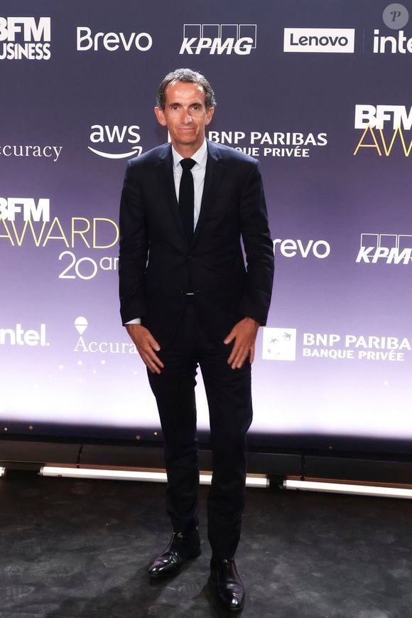 Alexandre Bompard, au photocall de la cérémonie des BFM awards au Grand Palais à Paris le 13 janvier 2025.
© Jack Tribeca / Bestimage