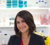 Sonia Chironi (iTELE) lors du tournage coulisses des spots TV du Pasteurdon à l'Institut Pasteur à Paris, le 17 juin 2016. © Joséphine Royer/Bestimage