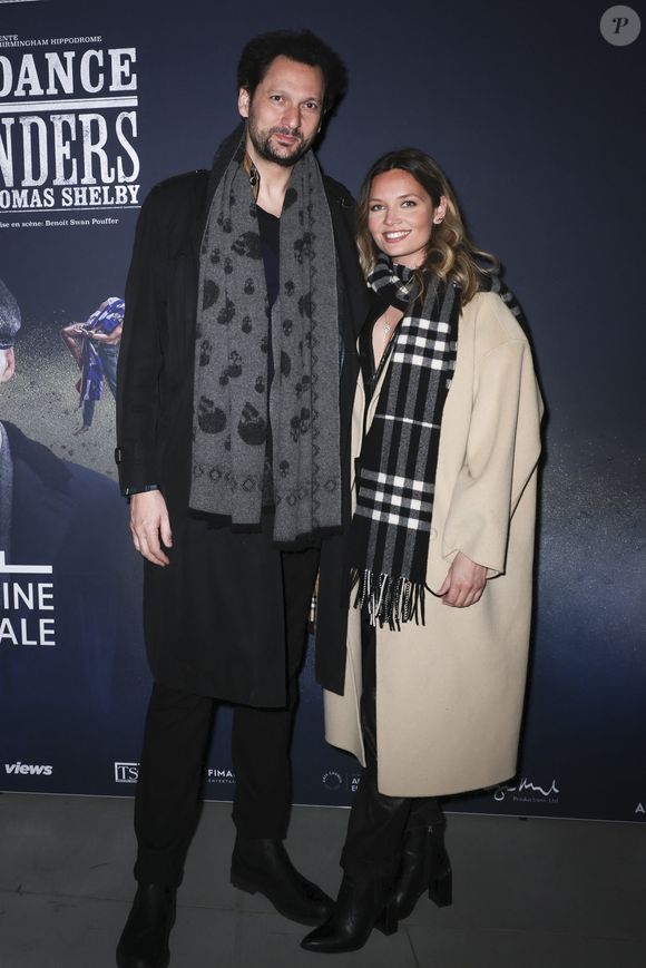 Eric Antoine et Gennifer Demey (présentatrice météo sur M6) - Première du spectacle "Peaky Blinders" à La Seine Musicale à Boulogne-Billancourt le 12 mars 2025. © Jacques Tribeca/Bestimage