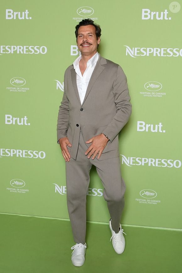 Laurent Lafitte - Soirée Nespresso x Brut 2025 lors du 78ème Festival de Cannes à La Plage Nespresso le 15 mai 2025. © Lionel Urman/Bestimage