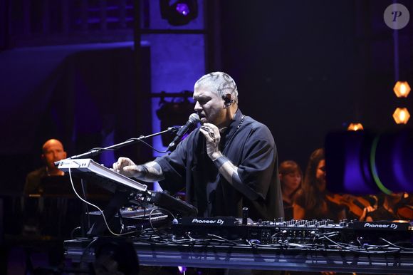 Exclusif - Quentin Mosimann lors de l'enregistrement de l'émission "Le Grand Echiquier - Spéciale Serge Gainsbourg" présentée par C.Chazal et A.Manoukian et diffusée le 7 avril 2026 sur France 2, à Paris, France, le 17 septembre 2025. © Jack Tribeca/Bestimage