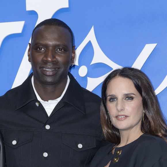 Omar Sy, Hélène Sy au photocall du défilé Homme Louis Vuitton Printemps/Été 2025 dans le cadre de la Fashion Week de Paris, France, le 18 juin 2024. © Olivier Borde/Bestimage