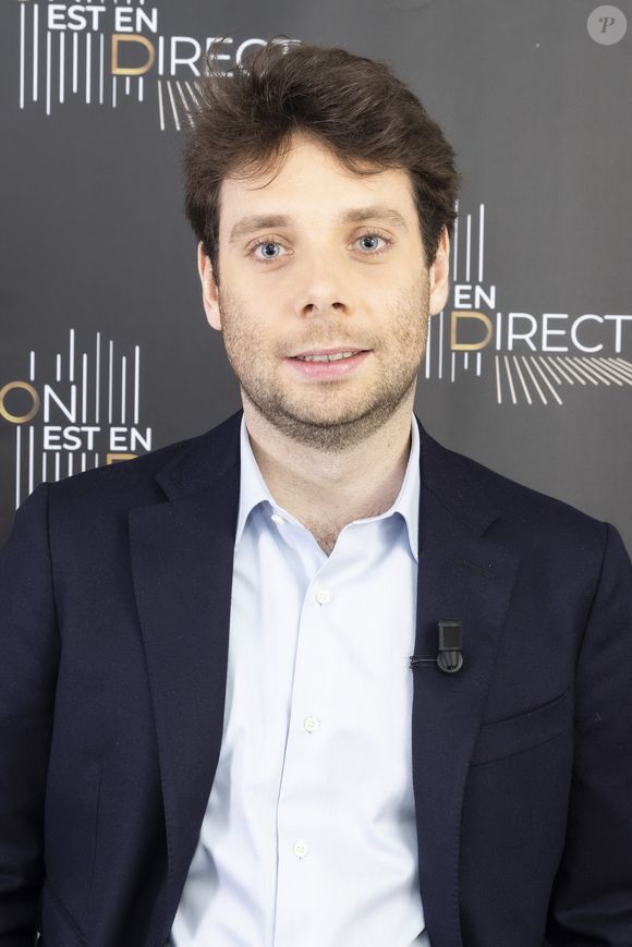 Exclusif - Benjamin Duhamel - Backstage de l'enregistrement de l'émission "On Est En Direct (OEED)", présentée par L.Ruquier et L.Salamé, et diffusée en direct le 2 avril sur France 2
© Jack Tribeca / Bestimage
