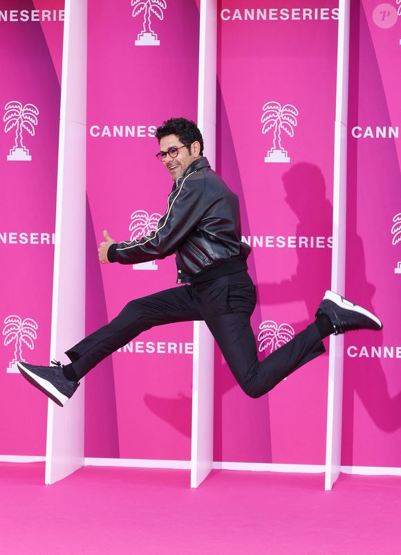 Jamel Debbouze - Soirée d'ouverture de la 7ème saison de "CanneSeries" à Cannes le 5 avril 2024. © Denis Guignebourg/Bestimage