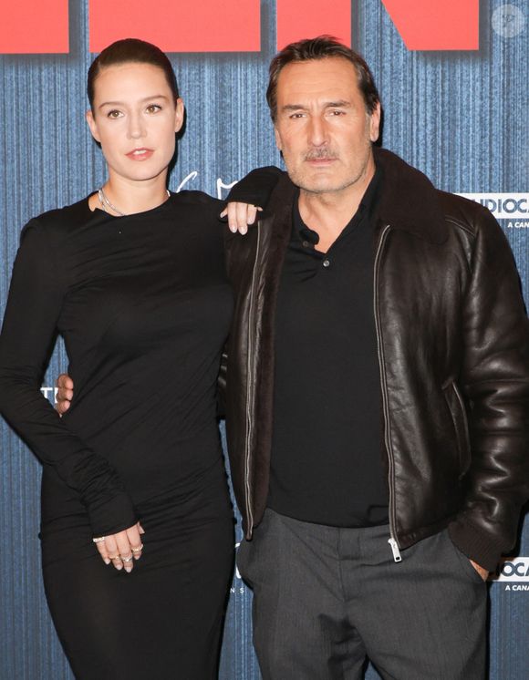 Adèle Exarchopoulos et Gilles Lellouche - Avant-première du film "Chien 51" au cinéma le Grand Rex à Paris le 13 octobre 2025. © Coadic Guirec/Bestimage