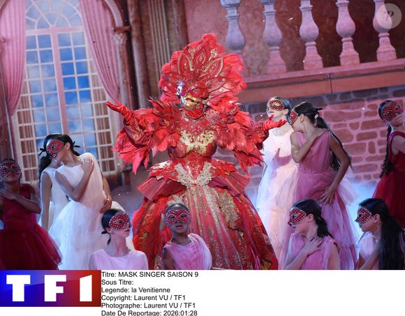 La Vénitienne dans "Mask Singer 9" sur TF1. Photo : Laurent Vu / TF1