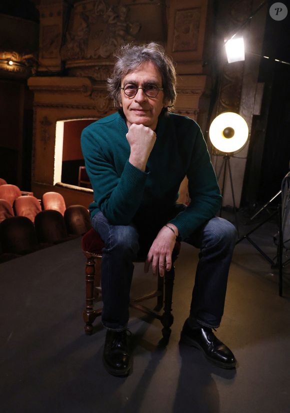 Exclusif - Richard Kolinka lors de l'enregistrement de l'émission "Olympiascope" au théâtre Antoine, présentée par B.Montiel et diffusée le mardi 13 mai 2025, à Paris, le 18 février 2025. © Denis Guigenbourg/Bestimage