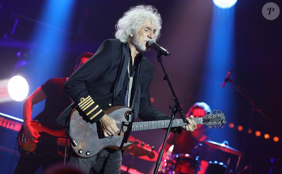 Louis Bertignac pour la 5ème édition de l'émission "Psychodon, Unis face aux maladies psychiques" à l'Olympia à Paris le 12 juin 2023. 

© Coadic Guirec/Bestimage