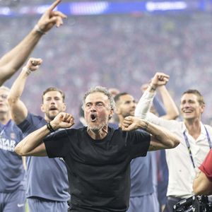 Luis Enrique (ESP) - Finale de la Ligue des Champions 2026 opposant le Paris Saint-Germain (PSG) à Arsenal FC au stade Ferenc-Puskas à Budapest
©Elyxandro Cegarra / PsnewZ / Bestimage