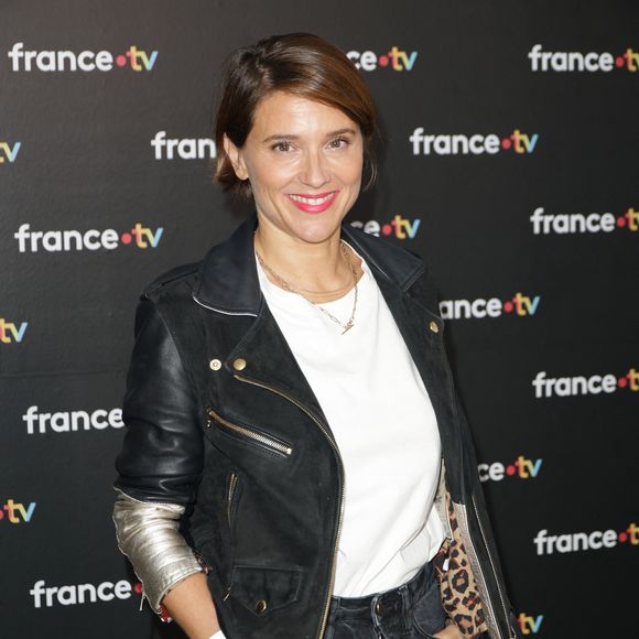 Mélanie Taravant au photocall de la conférence de presse de rentrée de France Télévisions à Paris, France, le 4 septembre 2024. © Coadic Guirec/Bestimage