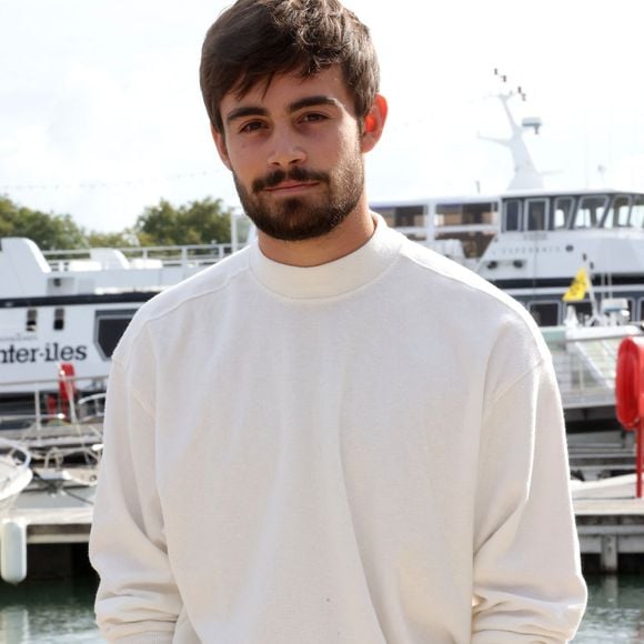 Clément Rémiens de "Ici tout commence" - Festival de la Fiction de La Rochelle. Le 18 septembre 2021 © Jean-Marc Lhomer / Bestimage