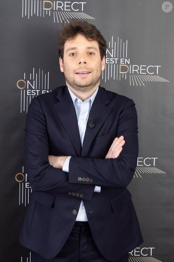 Exclusif - Benjamin Duhamel - Backstage de l'enregistrement de l'émission "On Est En Direct (OEED)", présentée par L.Ruquier et L.Salamé, et diffusée en direct le 2 avril sur France 2
© Jack Tribeca / Bestimage