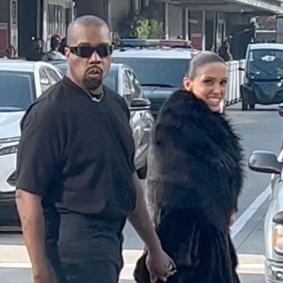 Kanye West et Bianca Censori en arrivant à la 67ème cérémonie des Grammy Awards 2025 à Los Angeles le 2 février 2025.
