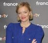 Et qu'il évolue dans le même domaine qu'elle :

Maya Lauqué - Photocall à l'occasion des 40 ans de l'émission "Télématin" au siège de France Télévisions à Paris le 6 février 2025. Rendez-vous quotidien de partage, de proximité, d'information et de convivialité, Télématin accompagne les Français chaque matin depuis 40 ans. En rassemblant toutes les générations autour de cette matinale, l'émission a su rester un pilier de la télévision française. © Coadic Guirec/Bestimage