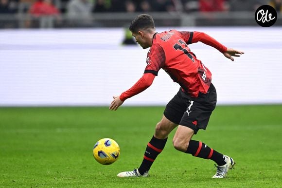 Match de football de Serie A : l'AC Milan s'impose 1-0 face à Sassuolo le 30 décembre 2023.

© Image Sport / Panoramic / Bestimage