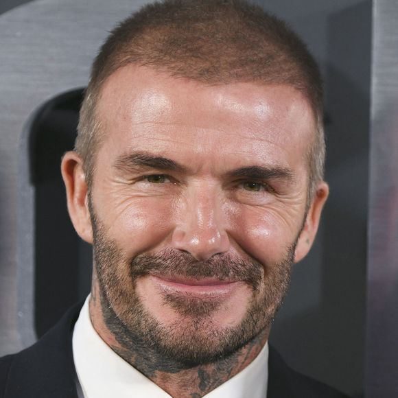 David Beckham à l'avant-première de la série Beckham de Netflix à Londres le 3 octobre 2023. Action Press / Bestimage