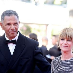 Roschdy Zem et Marina Foïs - Montée des marches du film « The Mastermind » lors du 78ème Festival International du Film de Cannes, au Palais des Festivals à Cannes. Le 23 mai 2025
© Jacovides-Moreau / Bestimage