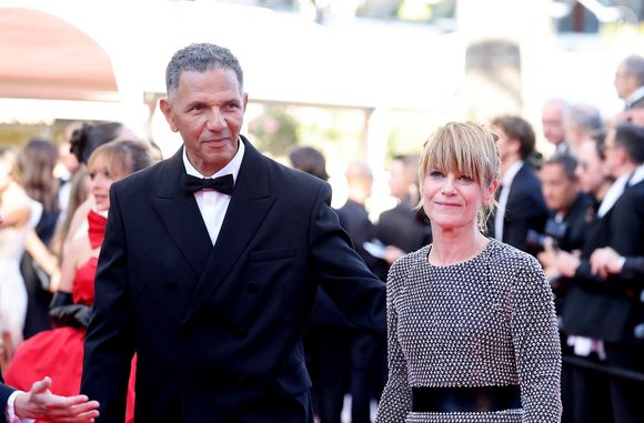 Roschdy Zem et Marina Foïs - Montée des marches du film « The Mastermind » lors du 78ème Festival International du Film de Cannes, au Palais des Festivals à Cannes. Le 23 mai 2025
© Jacovides-Moreau / Bestimage