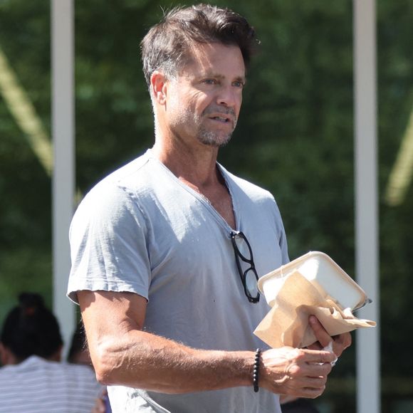 David Charvet à Calabasas, Los Angeles. Backgrid USA / Bestimage
