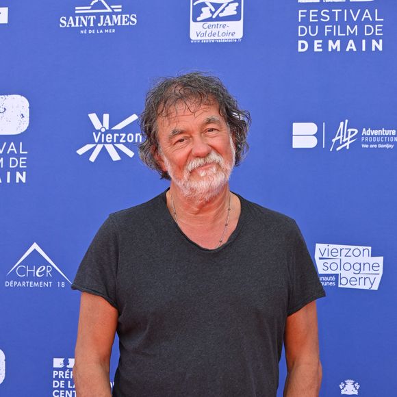Photoshooting avec Olivier Marchal lors de la 2ème édition du Festival du film de demain (FFD) à Vierzon, France, le 03 juin 2023. Photo par Mireille Ampilhac/ABACAPRESS.COM