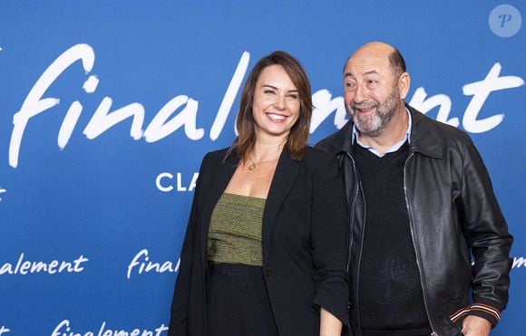 Julia Vignali et son mari Kad Merad à l'avant-première du film "Finalement" de C. Lelouch qui fête son 87ème anniversaire au Grand Rex à Paris le 30 octobre 2024.
© Pierre Perusseau/Bestimage