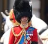 L'occasion pour le Prince William de monter à cheval et d'enfiler son uniforme militaire.
Le prince William lors de la cérémonie Trooping the Colour à Londres, le 14 juin 2025.
Photo : Jams Whatling / Bestimage