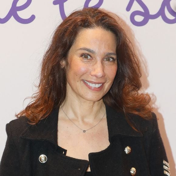 Marie Fugain - Avant-première du clip "Je garde le sourire" réalisé pour l’Association Laurette Fugain dans le cadre de sa nouvelle campagne de sensibilisation au cinéma Mac Mahon à Paris le 15 octobre 2024 © Christophe Clovis / Bestimage