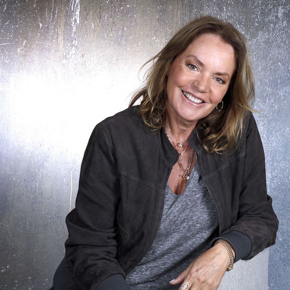 Portraits de Cendrine Dominguez lors de l'enregistrement de l'émission "Chez Jordan de Luxe" à Paris le 16 septembre 2024.