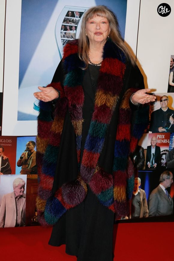 Marina Vlady - Photocall du 10ème prix Henri Langlois à la maison de l'UNESCO à Paris le 30 mars 2015.
