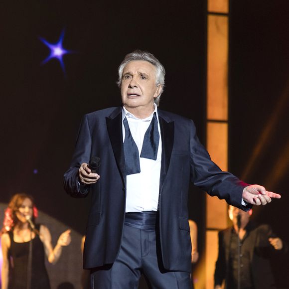 Michel Sardou en concert à la Seine Musicale, jusqu'au 7 janvier 2018 et les 14 et 15 mars, pour sa dernière tournée "La dernière danse" à Boulogne-Billancourt. Le 26 décembre 2017.
© Pierre Perusseau / Bestimage