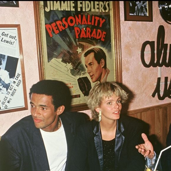 Archives : Serge Gainsbourg et Yannick Noah avec Cecilia Rodhe, lors d’une soirée au City Rock à Paris en 1985.

BERTRAND RINDOFF PETROFF / BESTIMAGE
