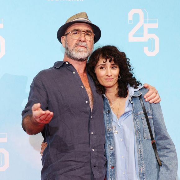 Eric Cantona et Rachida Brakni - Photocall de la série "Brigade anonyme" lors de la 25ème édition du Festival de la fiction de la Rochelle le 13 septembre 2023.

© Denis Guignebourg / Bestimage