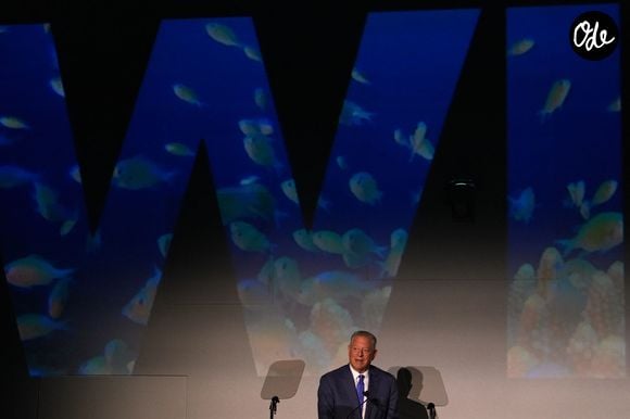 L'ex-vice-président des Etats-Unis, Al Gore, lors du forum d'affaires historique réunissant des dirigeants d'entreprises mondiales pour l'organisation United for Wildlife de la Royal Foundation à Frameless, dans le centre de Londres, marquant ainsi le début de la Semaine d'action pour le climat. Le 22 juin 2026 PA Photo/ Bestimage