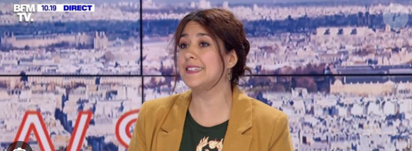 Médiapart a révélé qu'après son passage, Alexandra Gonzalez a été convoquée par Camille Langlade, la directrice de la rédaction de BFMTV. 

Alexandra Gonzalez, journaliste sur BFMTV