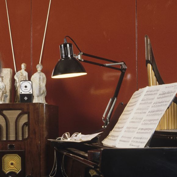 "Mon vieux, m'a-t-il dit, tu te trompes si tu espères avoir des fleurs un jour ici." J'ai donc tout coupé, et c'est ainsi que la lumière a gagné sur l'ombre", ajoutait-il.

Archive - Hugues Aufray - En France, Hugues AUFRAY jouant au piano, chez lui, dans sa maison de Marnes-la-Coquette Michel MARIZY via Bestimage