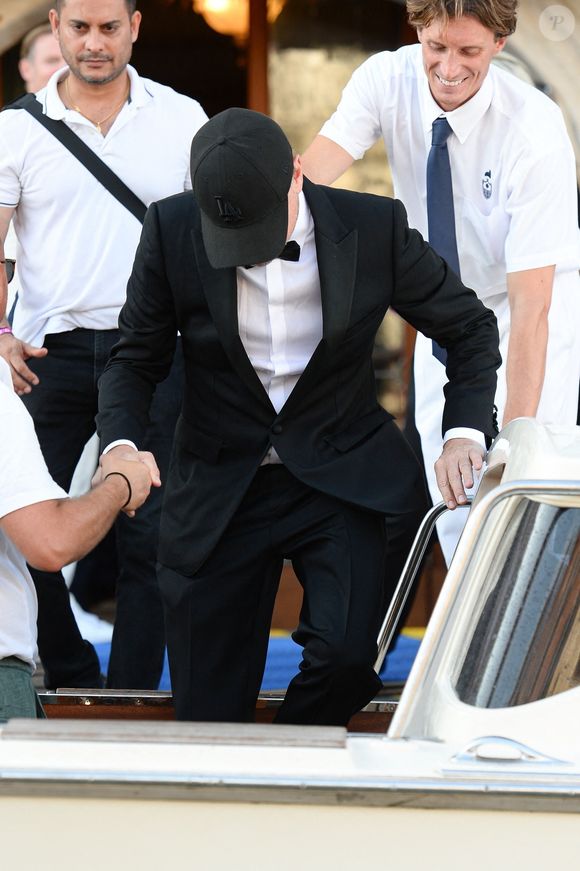 Léonardo Dicaprio au mariage de Jeff Bezos et Lauren Sanchez juin 2025 @Backgrid UK/ Bestimage