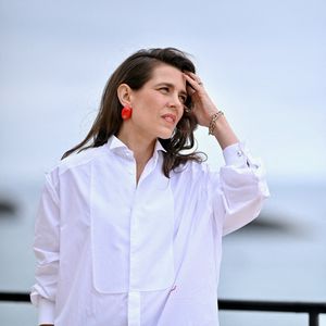 Charlotte Casiraghi  lors de la séance photo du défilé Chanel Croisière 2026-2027 au Casino municipal de Biarritz, en France, le 28 avril 2026. Photo de Franck Castel/ABACAPRESS.COM