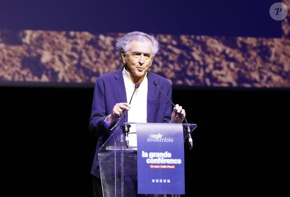 Bernard-Henri Lévy lors de la Grande Conférence du collectif