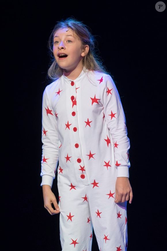 Gloria (Kids United) - Showcase de la comédie musicale "Emilie Jolie" au théâtre Comédie à Paris le 27 septembre 2017. © Pierre Perusseau/Bestimage