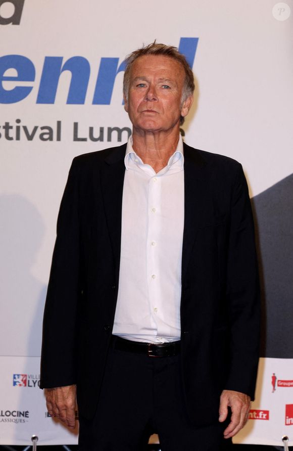 Franck Dubosc - Photocall de la cérémonie d'ouverture du 17ème Festival Lumière à la Halle Tony Garnier à Lyon, le 11 octobre 2025.
© Dominique Jacovides / Bestimage