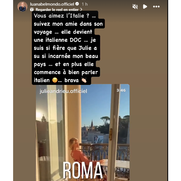 Luana Belmondo, "Instagram"
