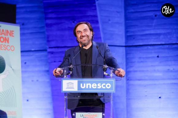 André Manoukian lors de la soirée d’ouverture de la 21ème édition de La Semaine du Son de L’Unesco à Paris le 15 janvier 2024.

© Jack Tribeca / Bestimage